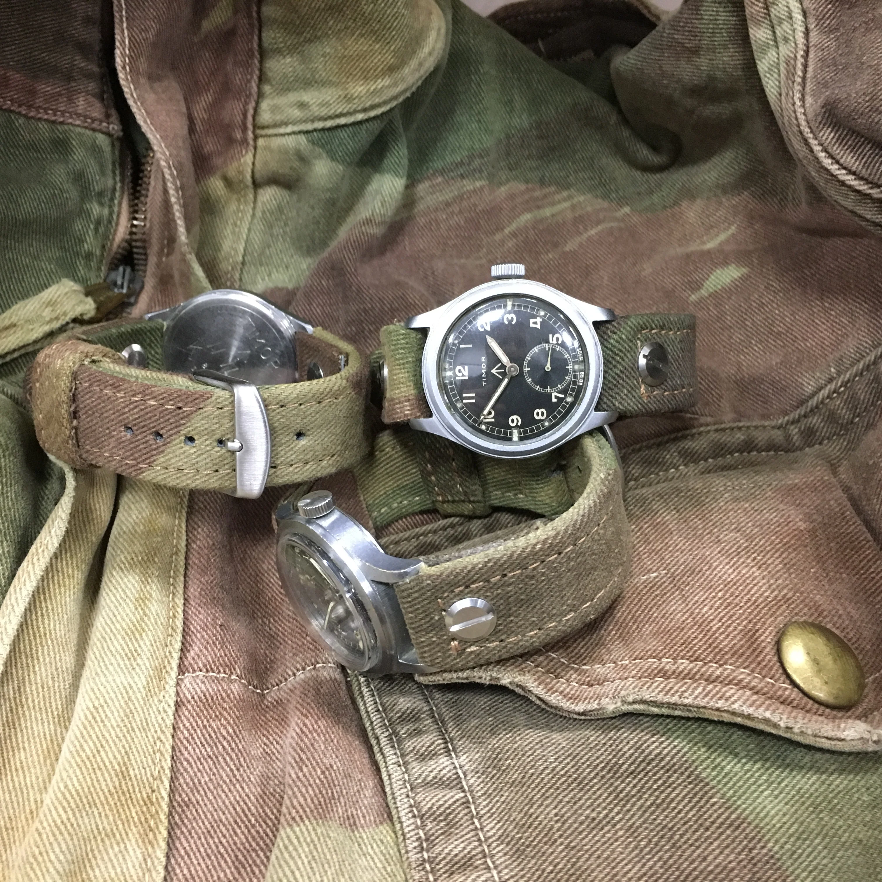 Hand-Made SAS/Para Camouflage Denison Two-Piece Watch Strap - Image 33