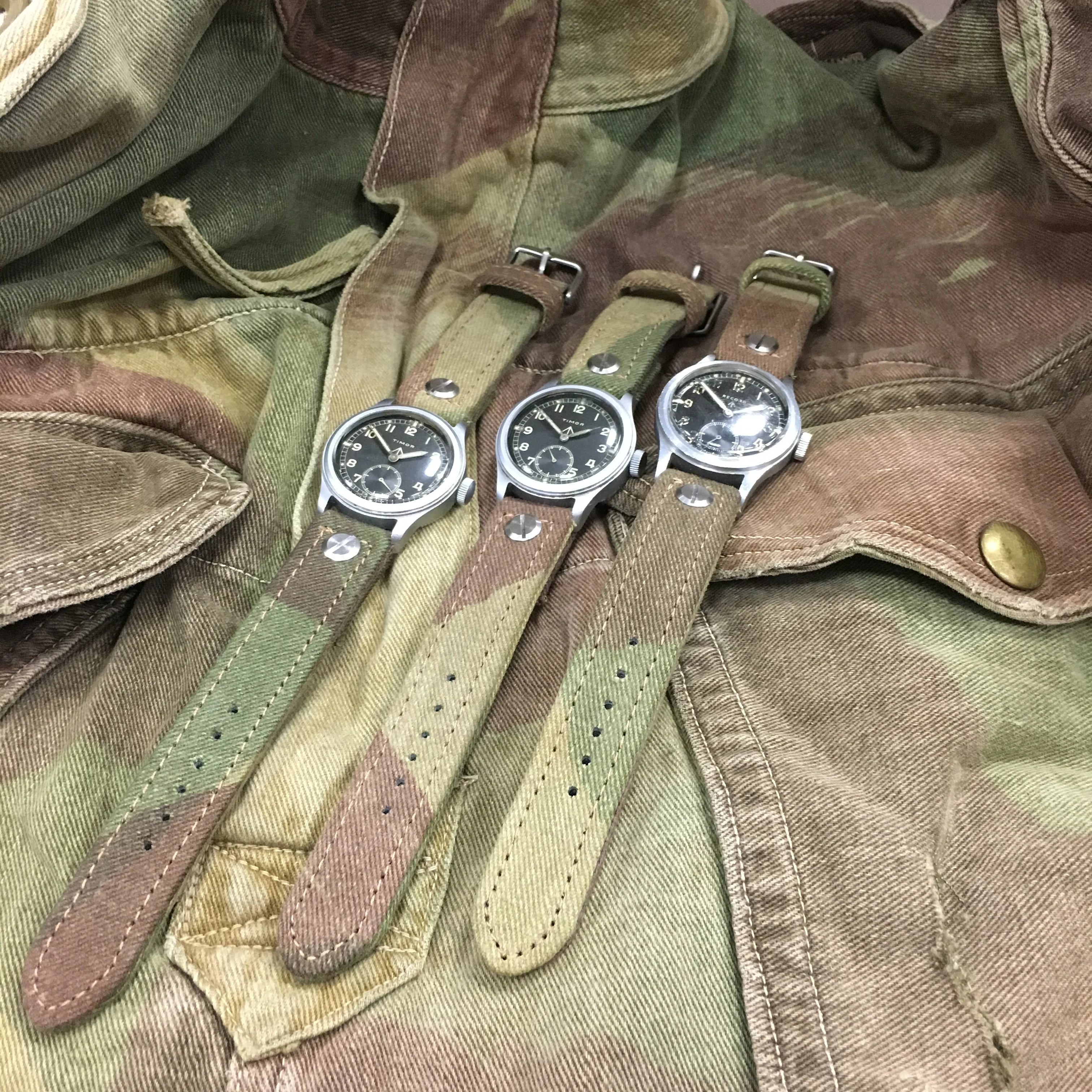 Hand-Made SAS/Para Camouflage Denison Two-Piece Watch Strap - Image 34