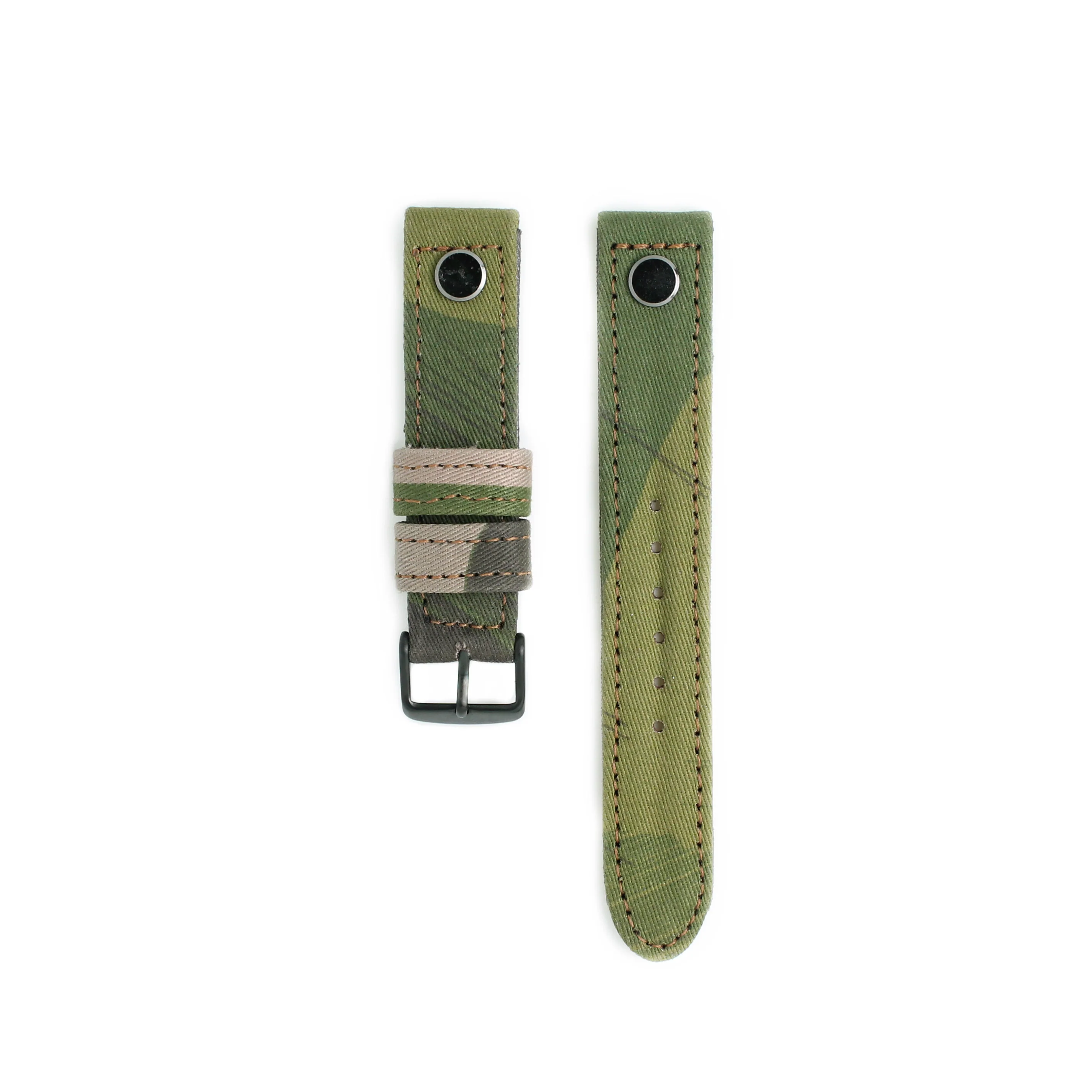 Hand-Made SAS/Para Camouflage Denison Two-Piece Watch Strap - Image 6