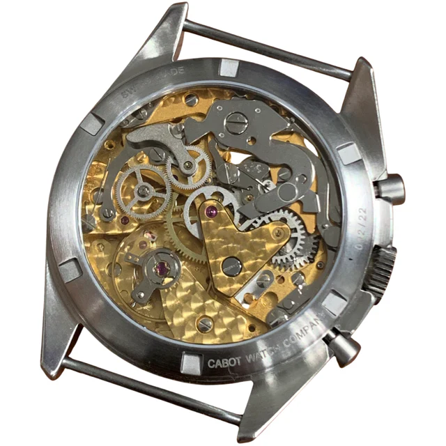 CWC Valjoux 7733 Pilot Chronograph Limited Edition Watch - Image 4