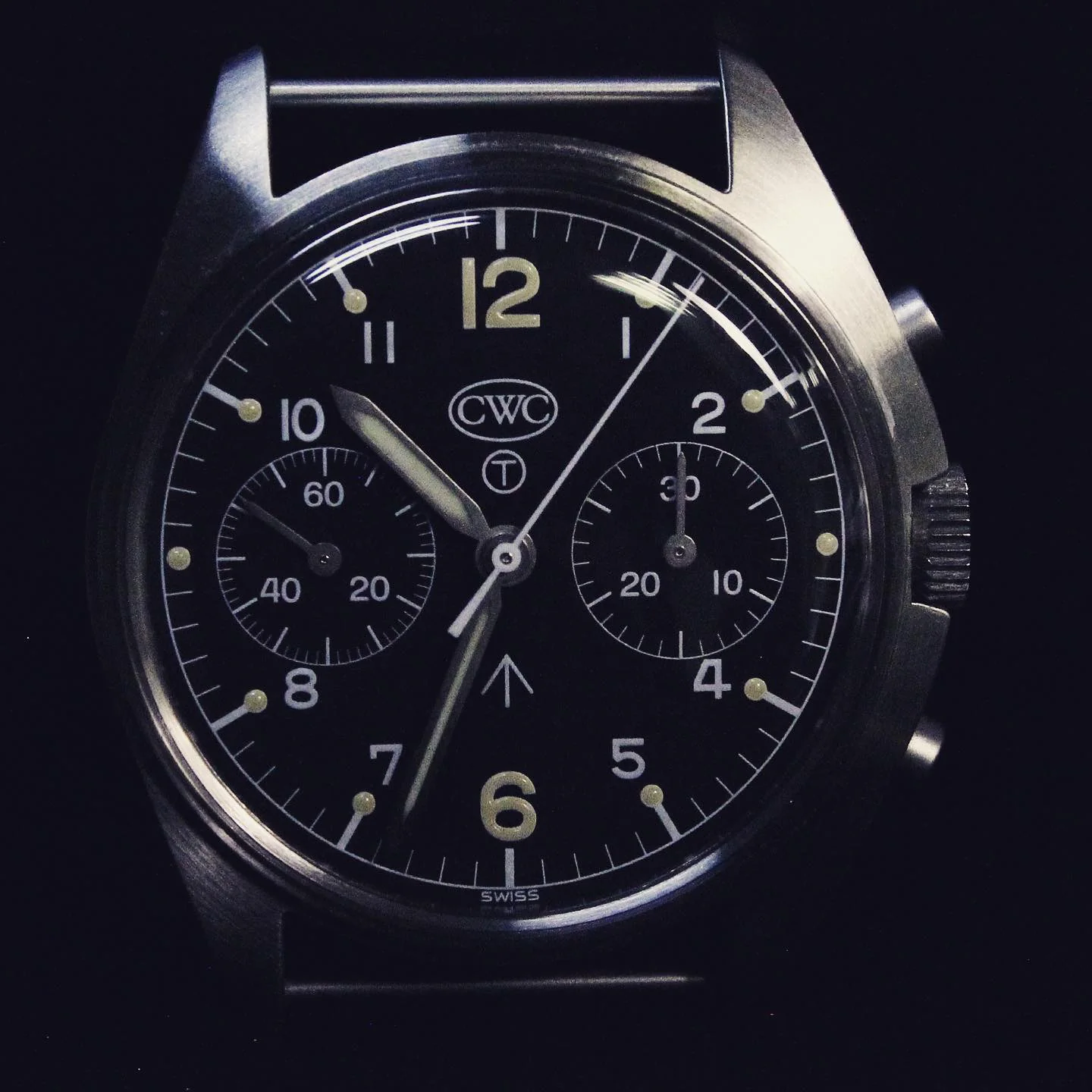 CWC Valjoux 7733 Pilot Chronograph Limited Edition Watch - Image 5