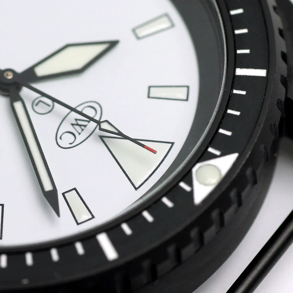 CWC Arctic Radar Quartz Diver Watch (White Dial) - Image 5