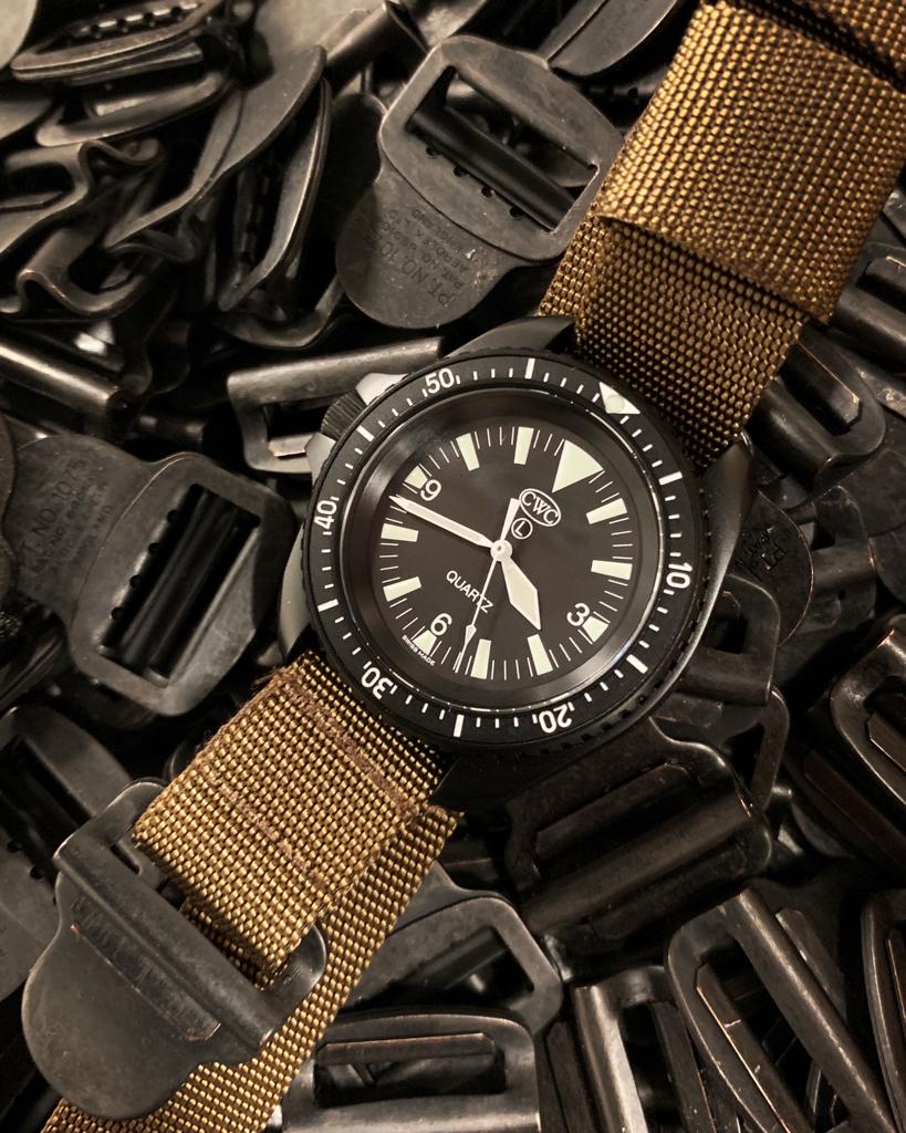 CWC Quartz Divers Watch Mk.2 SBS No Date, Black (SF300 QS120) - Image 4