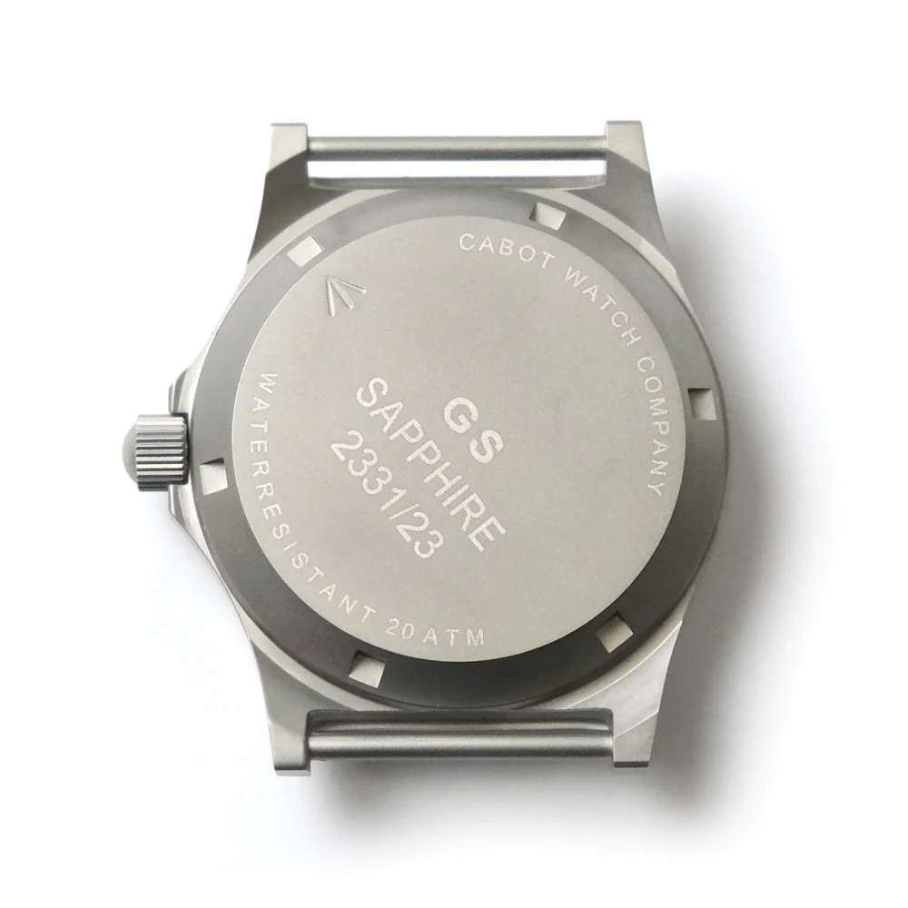 CWC GS Sapphire Desert Storm Watch, Stainless Steel with Sand Dial - Image 3