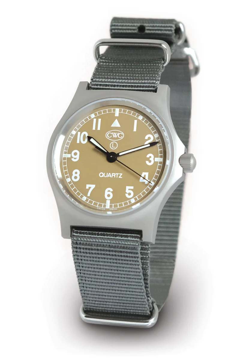 CWC GS Sapphire Desert Storm Watch, Stainless Steel with Sand Dial - Image 4