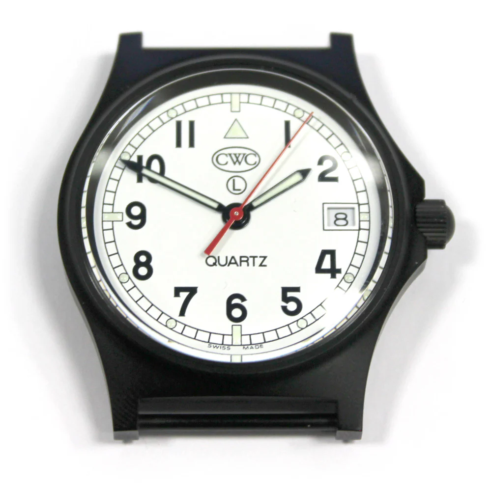 CWC GS Sapphire Subhunter Watch, Black Case with White Dial - Image 3