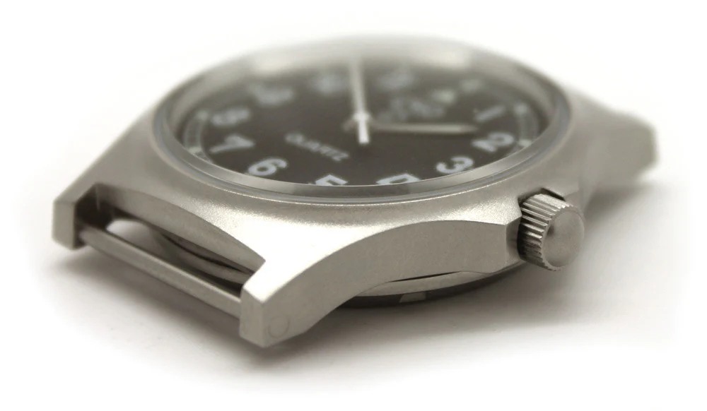 CWC GS Sapphire Watch, Stainless Steel with Black Dial - Image 4