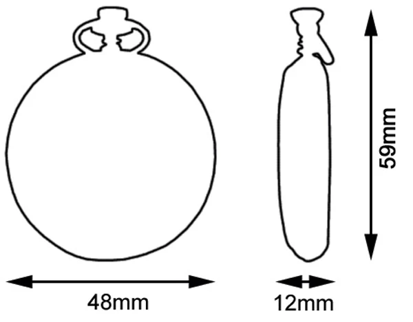 CWC Mechanical Pocket Watch - Image 8