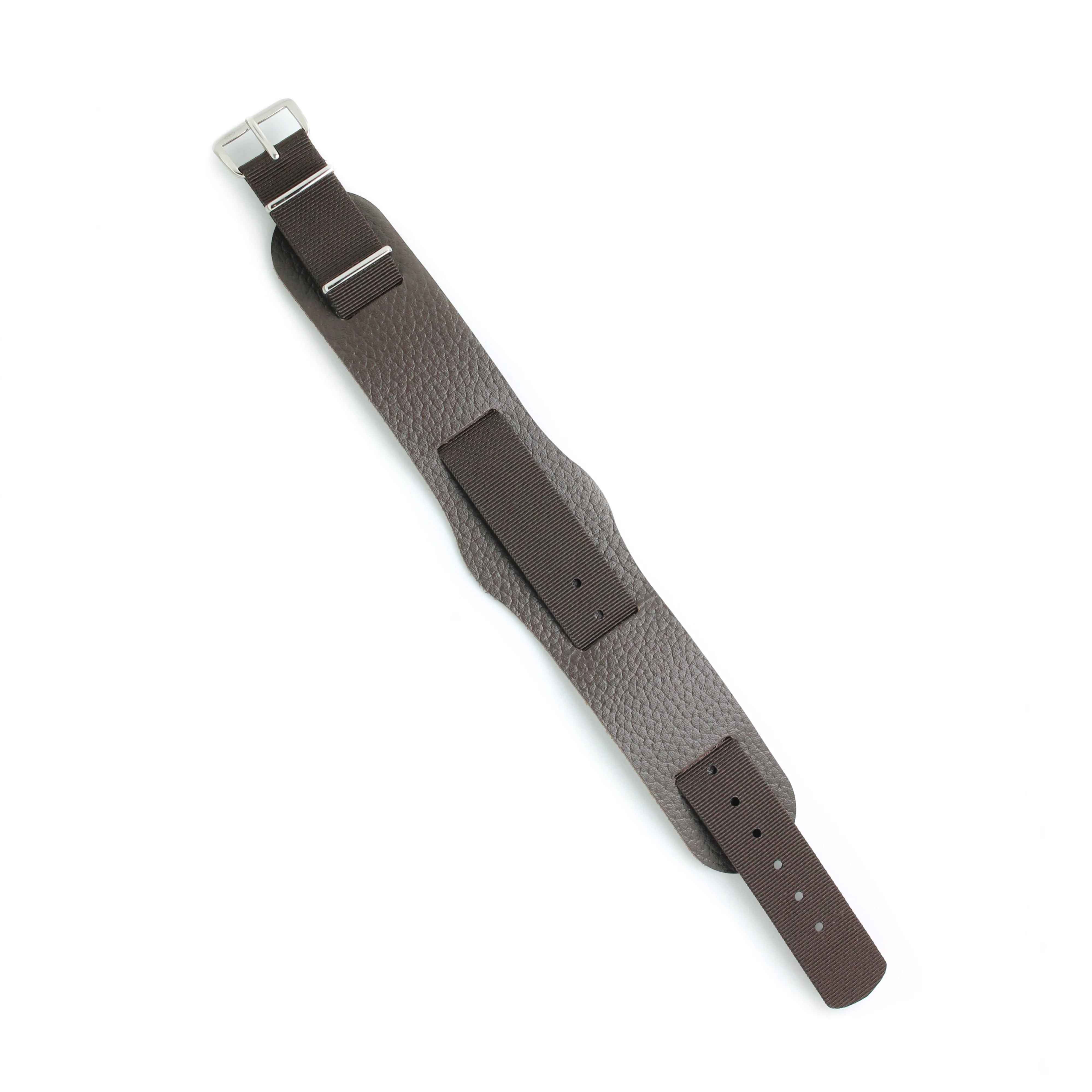 RAF-74 Leather / Nylon Watch Strap 18mm - Image 4