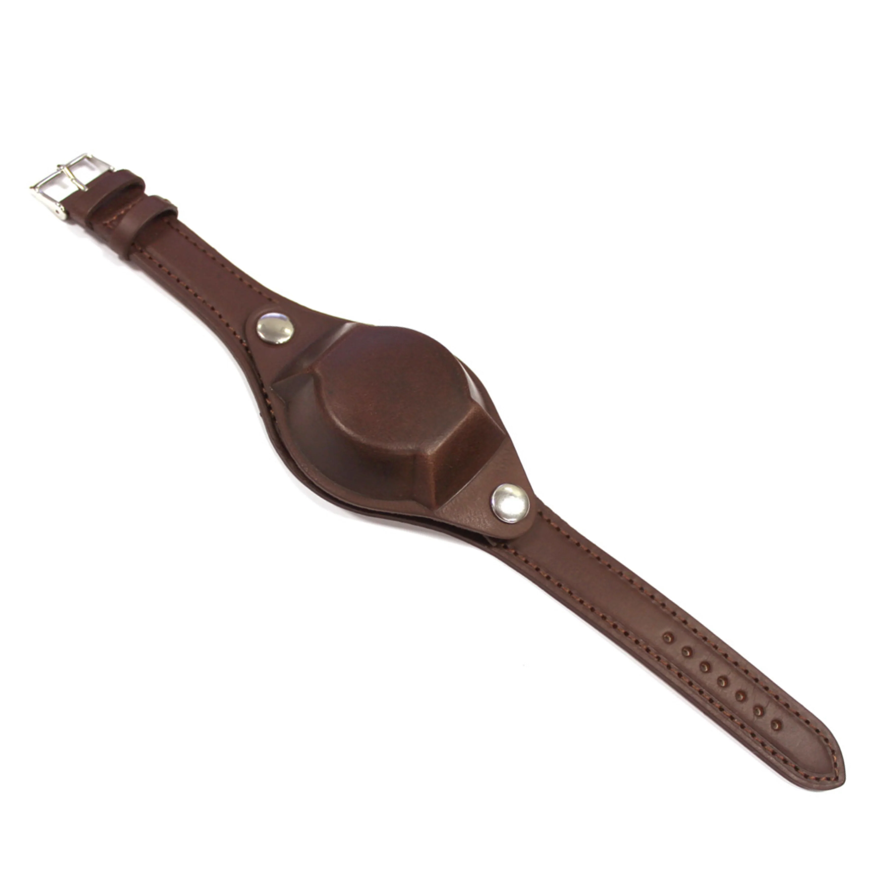 Leather Watch Strap and Cover - Image 4