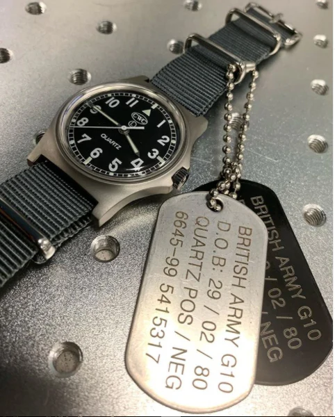 Military Dog Tags with Customised Engraving - Image 7