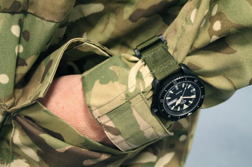 Royal Marines Falklands Era Strap, Green - Image 6